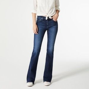AG Adriano Goldschmied • The Angel Bootcut Dark Wash Jeans Size 27